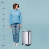 Afvalemmer RVS, 30 L - Kela | Davino