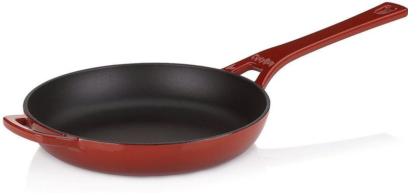 Koekenpan, Ø 28 cm, Gietijzer, Rood - Kelas-sCalido
