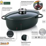 Braadpan ovaal, 45 cm x 28 cm - Kela | Kerros