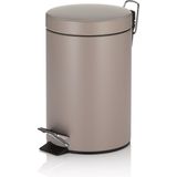 Monaco Pedaal Afvalemmer 3 l Bruin Kela