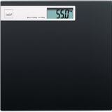 Kela Weegschaal Graphit 30 X 30 X 2 Cm Glas Zwart