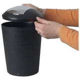 Marta Afvalemmer Swing 5 liter Zwart Kela