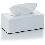 Kela - Tissuebox - Kunststof - Glans Wit