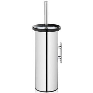 Alor Toiletborstel met Wandbevestiging - Zwart - Kela