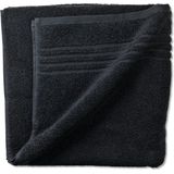 Kela - Leonora - Badhanddoek - Nacht Zwart - 100% Katoen