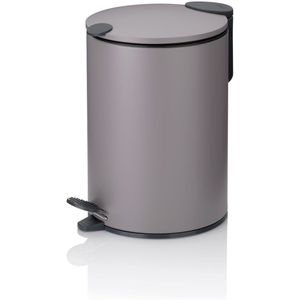 Pedaal Afvalemmer, 3 L, Licht Grijs - Kelas-sMats