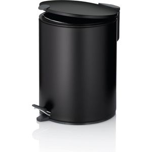 Pedaal Afvalemmer, 5 L, Zwart - Kelas-sMats