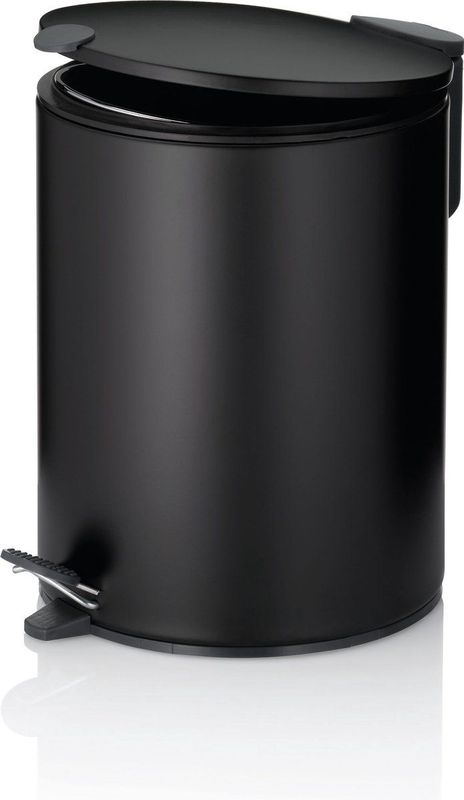 Pedaal Afvalemmer, 5 L, Zwart - Kelas-sMats