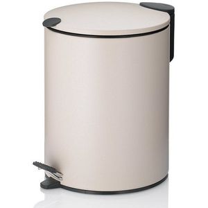 Pedaal Afvalemmer, 5 L, Beige - Kelas-sMats