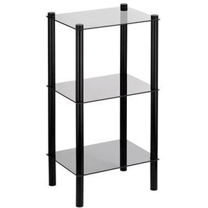 kela Lars Metalen rek, 40 x 30 x 76,5 cm, zwart