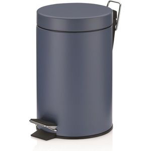Monaco Pedaal Afvalemmer - 3 liter - Blauw - Kela