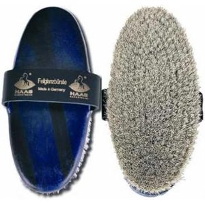 Body Brush - Zacht Paardenhaar - Lederen Polsband