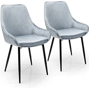 Kare Design stoel East Side grijs (2 / set) (H/B/D) 83 48 57