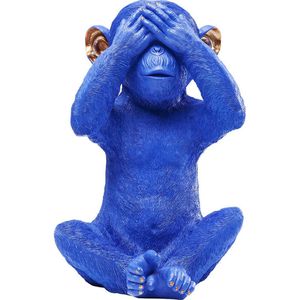 Kare Spaarpot Monkey Mizaru Blue