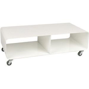 Kare Design Lounge TV-meubel met Wieltje - Woonkame - Kantoo - Lage Dressoir - Wi - 30 X 90 X 42 cm