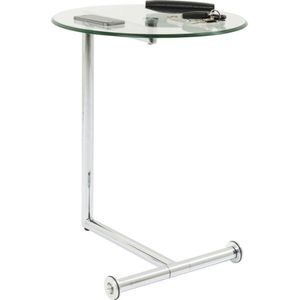 Kare Bijzettafel Easy Living Clear Ø46cm