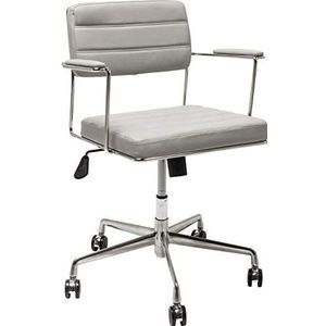 Kare Design bureaustoel Dottore, bureaustoel met wielen, grijs, 78 x 44 x 50 cm