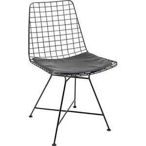 Kare Design stoel Grid zwart, 85,5x47,5x54cm