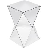 Kare Design bijzettafel Luxury Triangle, spiegelend, nachtkastje, geometrische vorm, 54x32x32cm (H/B/D)