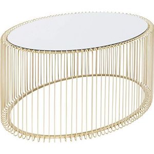 Kare Design salontafel Wire Uno Brass, goud, 60x90cm