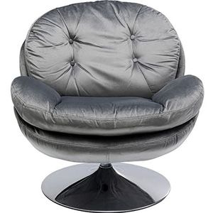 Kare Draaistoel Cosy grijs stoel, houtmateriaal, 83,8x80,7x83cm