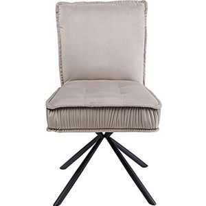 Kare Chelsea grijze stoel, houtmateriaal, 91x50x60cm