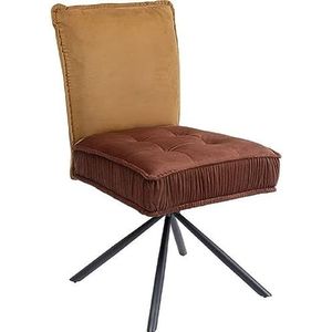 Kare Chelsea Brown stoel, houtmateriaal, 91x50x60cm