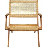 Kare Vouwstoel Rio de Janeiro stoel, acacia, beige, 72,5x64x78cm