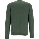 MARVELIS - Heren Trui - Lichtgrijs - 100% Katoen - V-hals