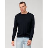 Olymp Trui O-Hals Wol Donkerblauw - Heren - Pullovers