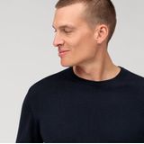 Olymp Trui O-Hals Wol Donkerblauw - Heren - Pullovers