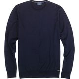 Olymp Trui O-Hals Wol Donkerblauw - Heren - Pullovers