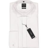 OLYMP - Luxor - Overhemd - Wit - 100% Katoen - Strijkvrij