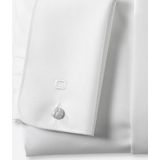 OLYMP - Luxor - Overhemd - Beige - Comfort Fit, Popeline, Dubbele Manchet, Strijkvrij