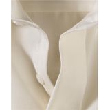 OLYMP - Luxor - Overhemd - Beige - Comfort Fit, Popeline, Dubbele Manchet, Strijkvrij