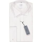 OLYMP - Luxor - Overhemd - Wit - Katoen - Wing Kraag