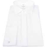OLYMP - Luxor - Overhemd - Wit - Katoen - Wing Kraag
