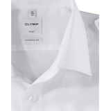 Olymp - Piloten Overhemd - Korte Mouwen - Blauw - Katoen/Polyester