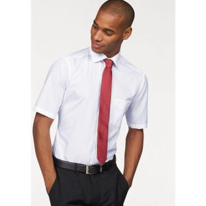 OLYMP - Luxor - Overhemd - Wit - 100% Katoen - Strijkvrij