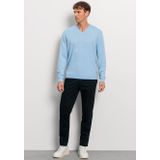 OLYMP - Casual Breisel - Lichtblauw - Trui