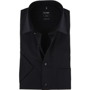 OLYMP Hemd Luxor Schwarz - Größe 48