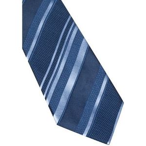 ETERNA stropdas, blauw gestreept -  Maat: One size