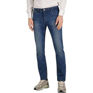 Gardeur - Batu - Jeans - Blauw - Denim - Normale Fit