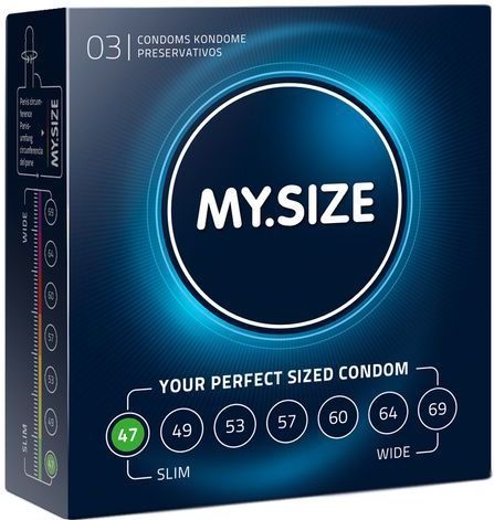 My.Size Pro Condooms - 47 mm - 3 Stuks