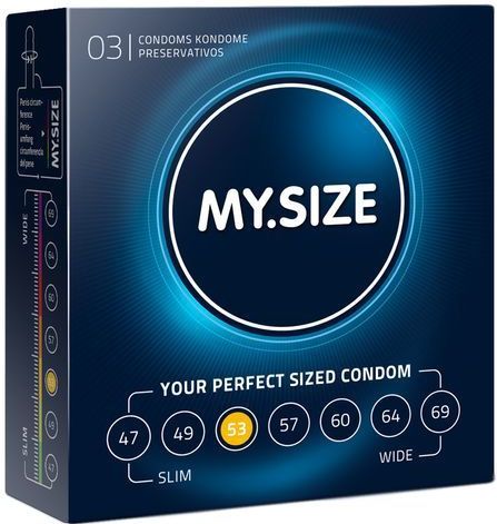 My Size Pro - Condooms - Transparant - 3 Units