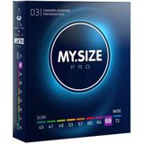MY.SIZE Pro 69 mm Condooms - 10 stuks