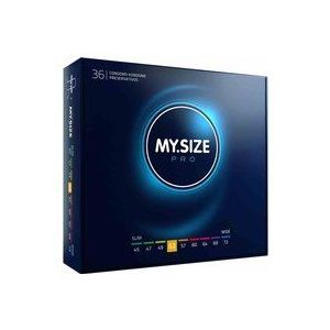 MY.SIZE PRO - Condooms - 53 mm - 36 Stuks - Veganistisch VYTEX-latex