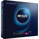 MY.SIZE PRO - Condooms - 64 mm - 36 Stuks - Vegan VYTEX-latex