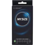 MY.SIZE - Classic - Condooms - Transparant - 47 mm breed - 10 stuks - 0,07 mm wanddikte - Veganistisch