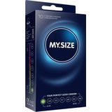 MY.SIZE - Classic - Condooms - Transparant - 47 mm breed - 10 stuks - 0,07 mm wanddikte - Veganistisch